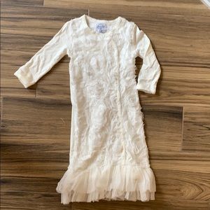 Mud pie Baby gown